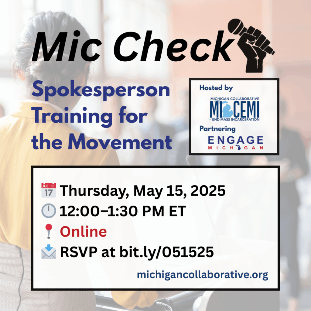 Mic Check: Spokesperson Training for the Movement — RSVP Now