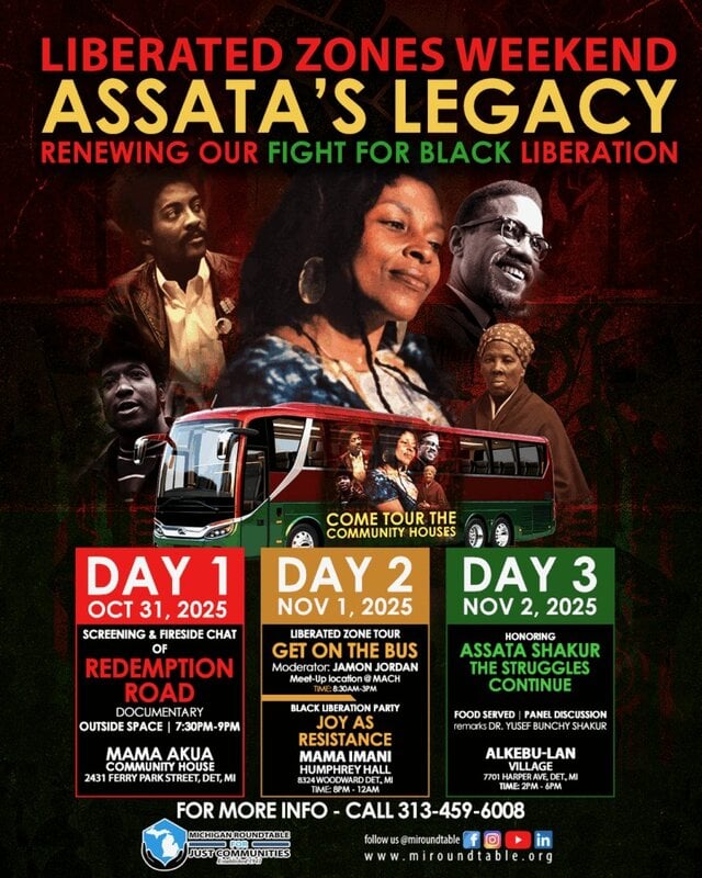 Liberated Zones Weekend: Assata’s Legacy