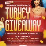 Support Your Community at the 6th Annual Thanksgiving Turkey Giveaway