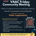 Urgent Community Meeting: Get the Facts on Documentary Proof of Citizenship