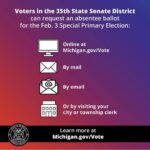 Michigan State Senate District 35 Special Primary Election