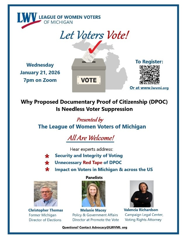 Why DPOC Is Voter Suppression: A Virtual Panel Event