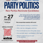Next Friday’s VAAC Community Meeting: “Party Politics: How Parties Nominate Candidates” – A Nonpartisan Civic Education Program