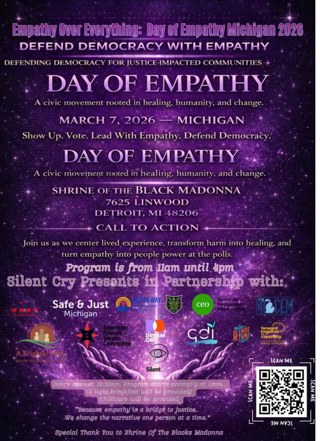 Detroit Hosts Michigan Day of Empathy on March 7