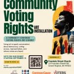 VAAC’s Community Voting Rights Art Installation Opens at ArtPrize: Visit, Vote and Join Us in Grand Rapids